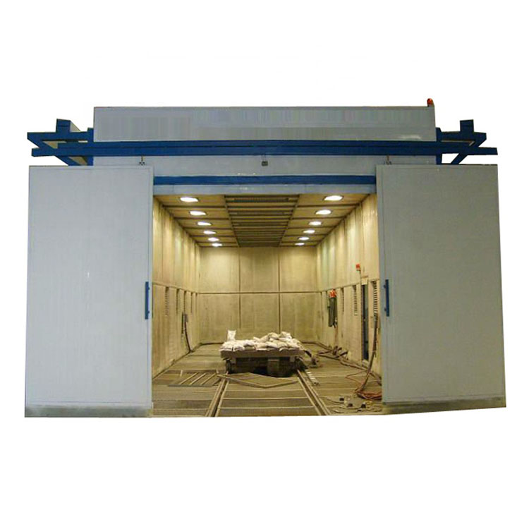 Fully Recovery 20ft 40ft Container Sand Blasting Booth តម្លៃ